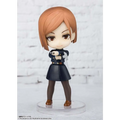 Chibi Nobara Kugisaki-figurin från Jujutsu Kaisen med orange hår och svärd
