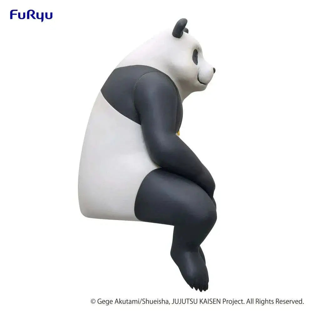 Jujutsu Kaisen Panda Noodle Stopper-figur i svartvitt, glansig finish i avslappnad pose