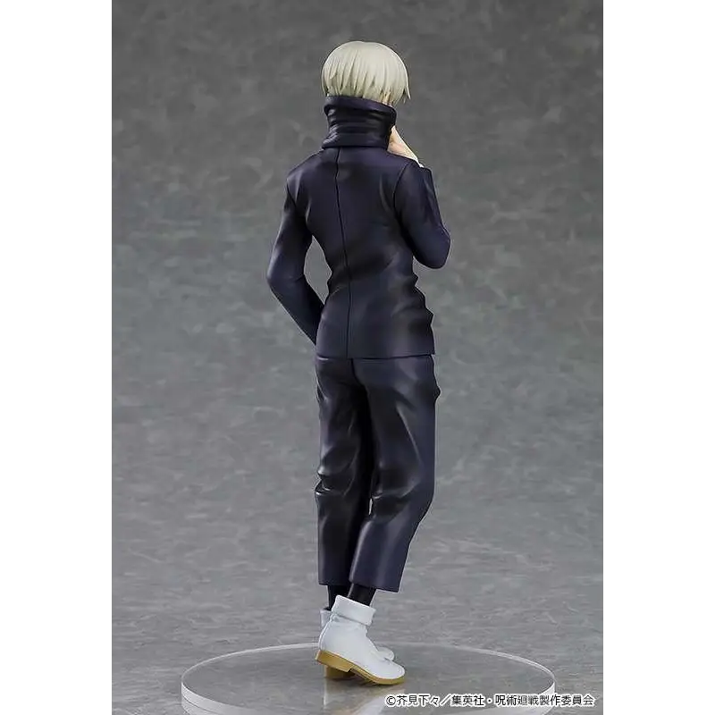 Jujutsu Kaisen Toge Inumaki POP UP PARADE-figur i mörk marinblå med vit hår