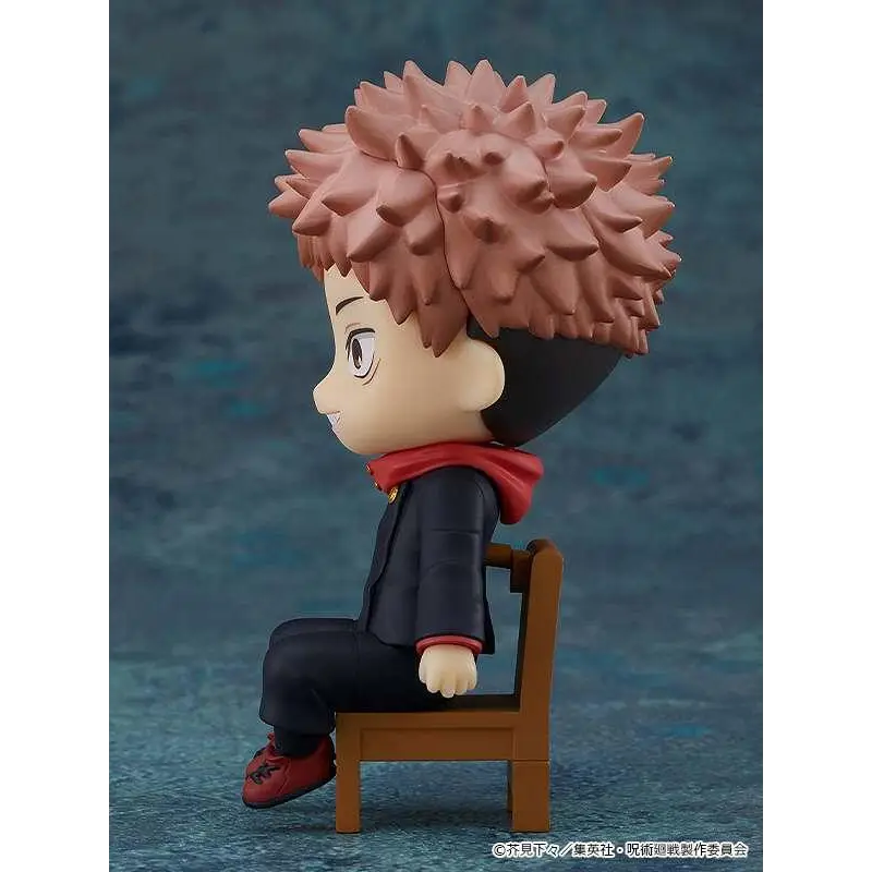 Chibi Yuji Itadori Nendoroid Swacchao! figurine med spikig rosa hår