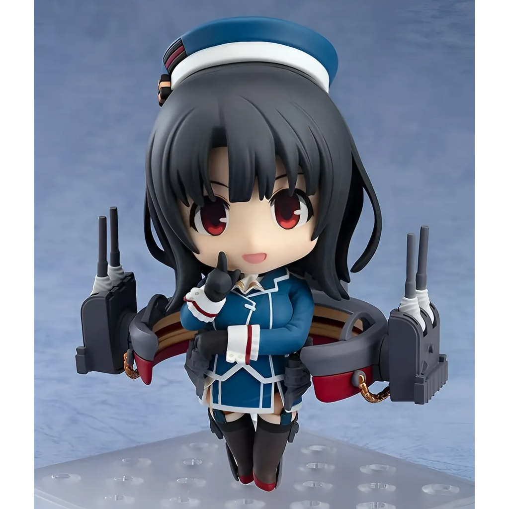 Chibi Nendoroid-figur av Kancolle Takao som marin officer
