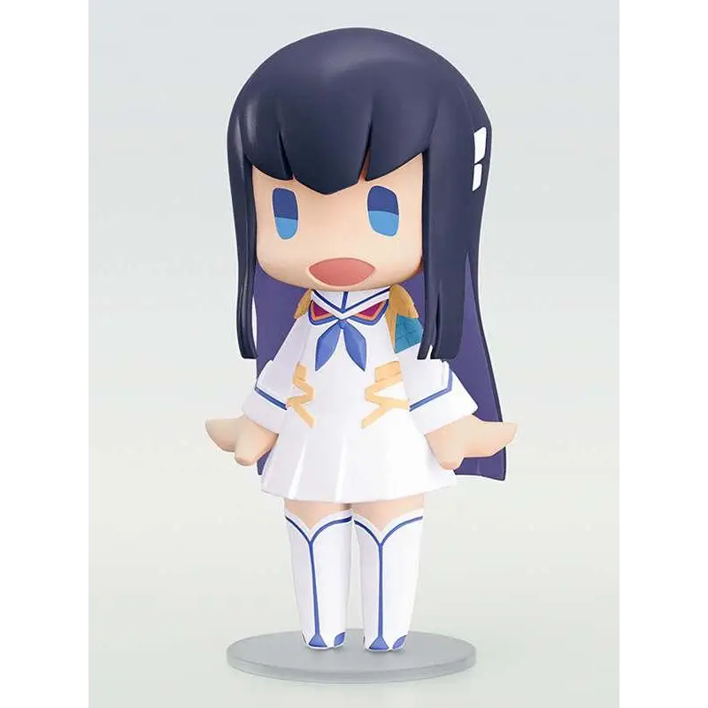 Chibi-figur av Satsuki Kiryuin från Kill la Kill i vit sjömansuniform
