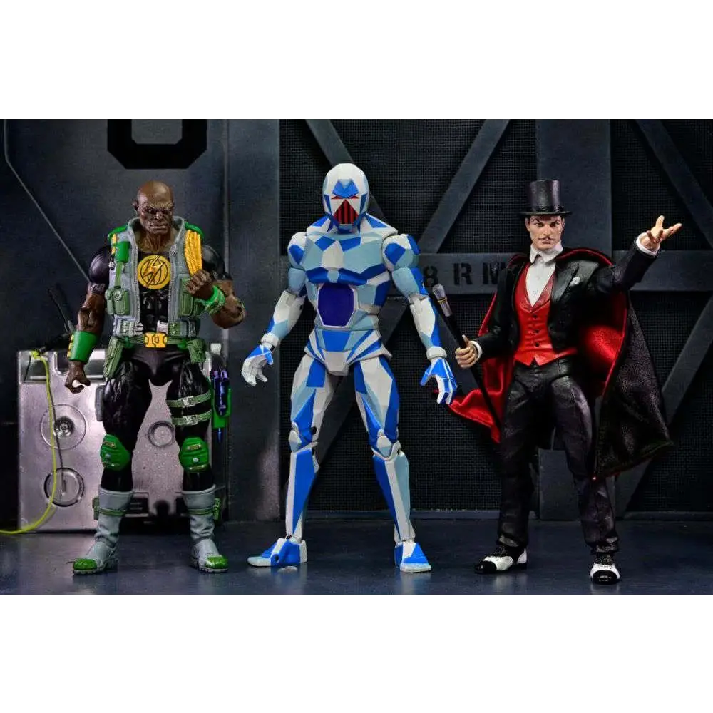 Tre King Features Defenders of the Earth S2 actionfigurer i rad