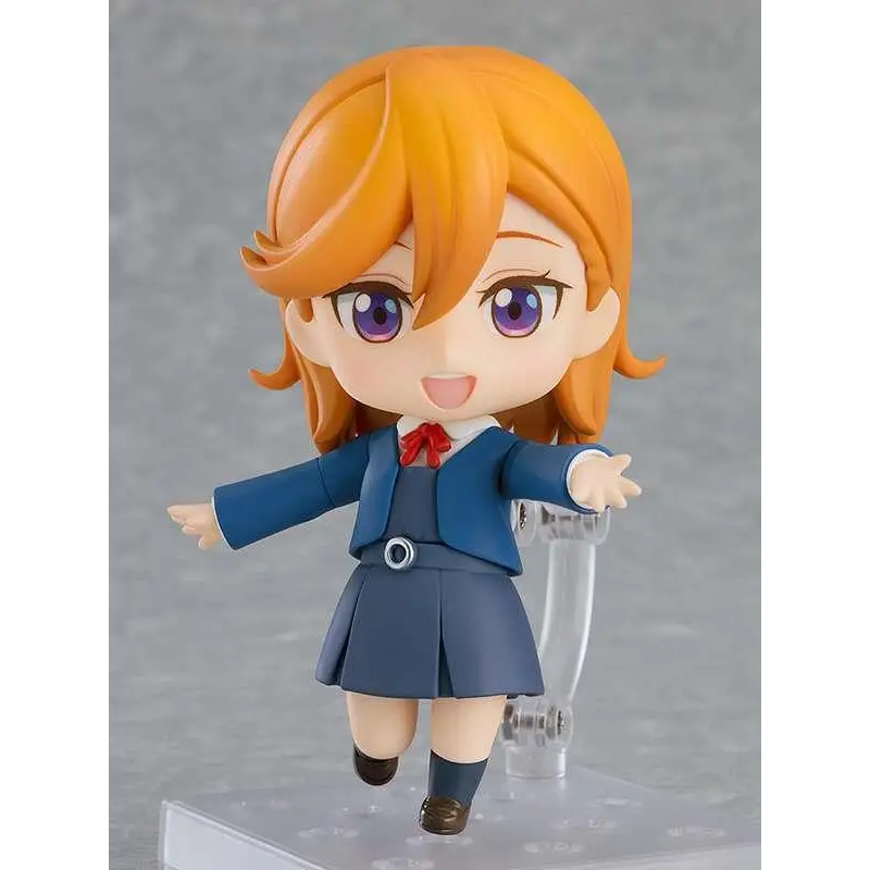 Chibi Nendoroid Kanon Shibuya med orange hår i blå skoluniform