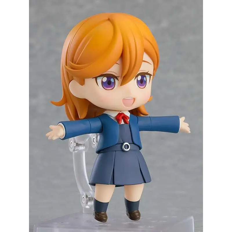 Nendoroid Super Kanon Shibuya med orange hår i blå skoluniform