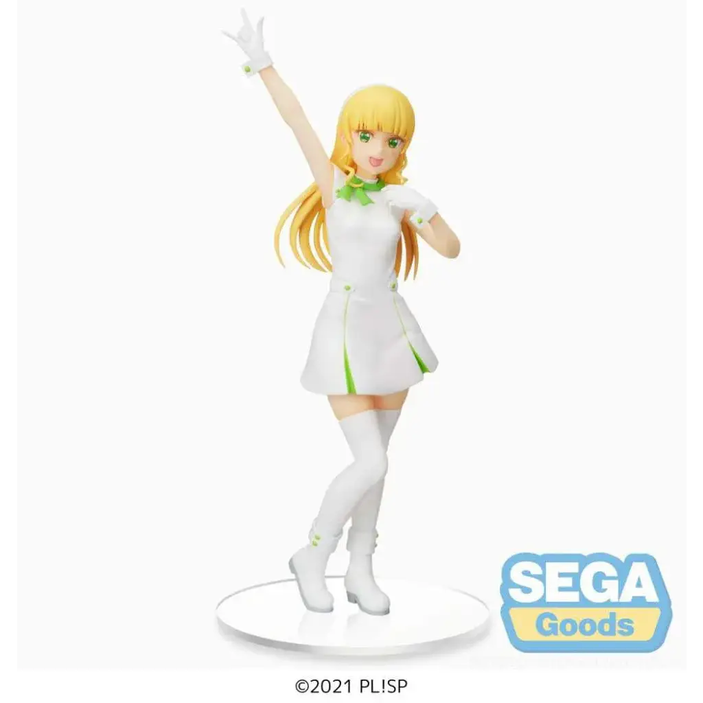 Vit Sumire Heanna Wish PM-figur från Love Live! Superstar!! i vit och grön