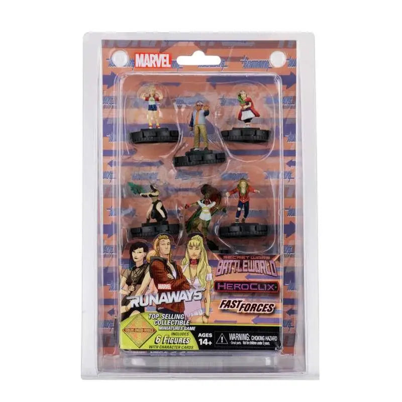 Marvel HeroClix Secret Wars: Battleworld Fast Forces miniatyrset i klar plastförpackning