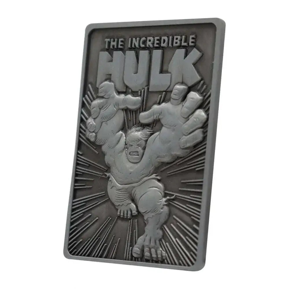 Begränsad upplaga Marvel Hulk Samlar Ingot med Hulk i aktionspose