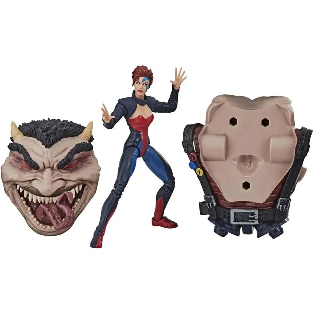 Marvel Legends Age of Apocalypse Jean Grey actionfigur med Storm-design