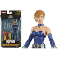 Marvel Legends AOA Shadowcat actionfigur i blå och silverdräkt med röd ädelstenhalsband