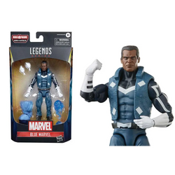 Hasbro Marvel Legends Blue Marvel-figur i blå rustning