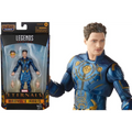 Marvel Legends Eternals Ikaris actionfigur i blå och guld rustning med gyllene mönster