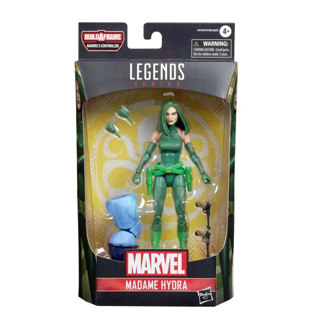 Marvel Legends Madame Hydra actionfigur i grön förpackning