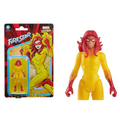 Marvel Legends Retro Firestar actionfigur i gul-röd förpackning