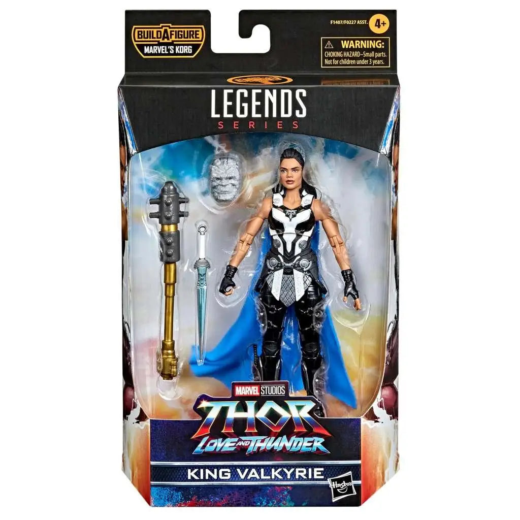 Kung Valkyrie actionfigur i Marvel Legends Thor Love and Thunder-serien