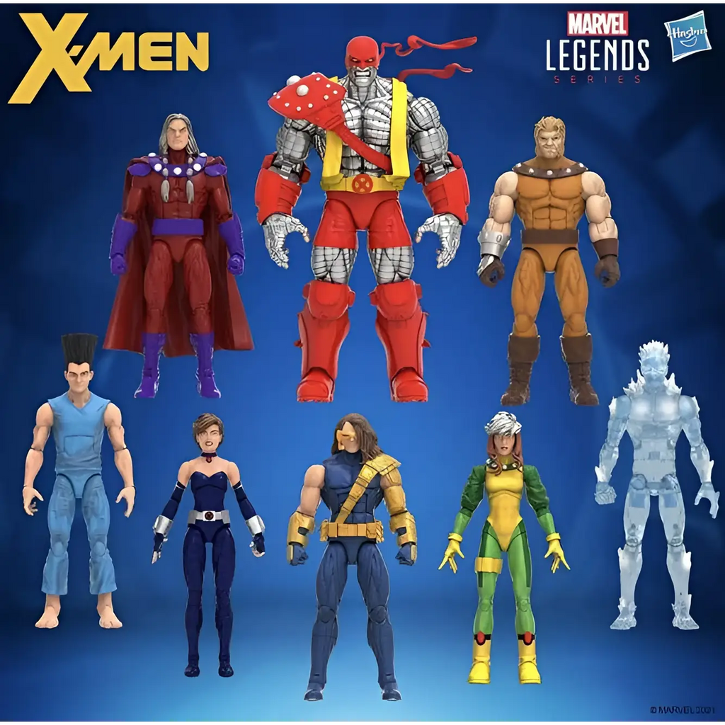 Marvel Legends X-Men Age of Apocalypse-figurer i levande dräkter