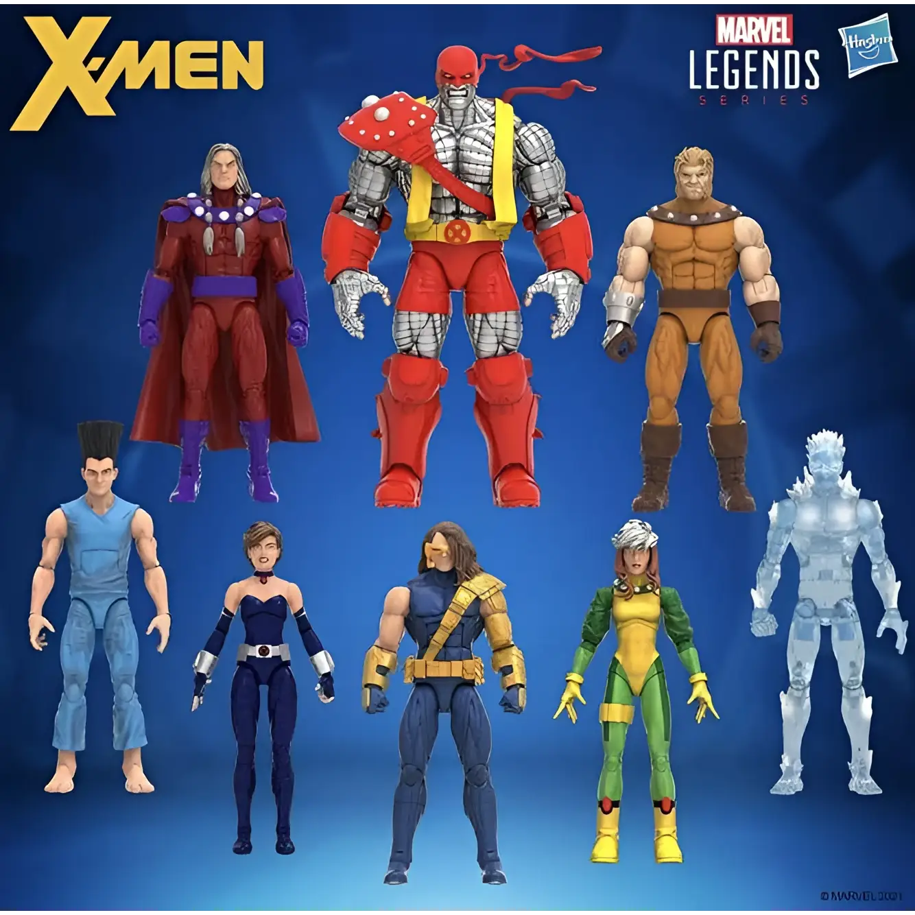 Marvel Legends X-Men Age of Apocalypse-figurer i levande dräkter