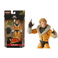 Marvel Legends X-Men Sabretooth actionfigur i orange och svart med grå päls