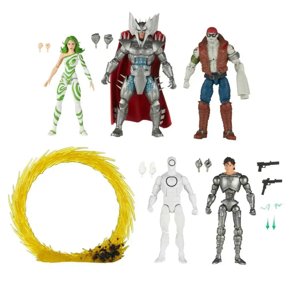 Marvel Legends X-Men skurkar multipack actionfigurer med detaljerad skulptur