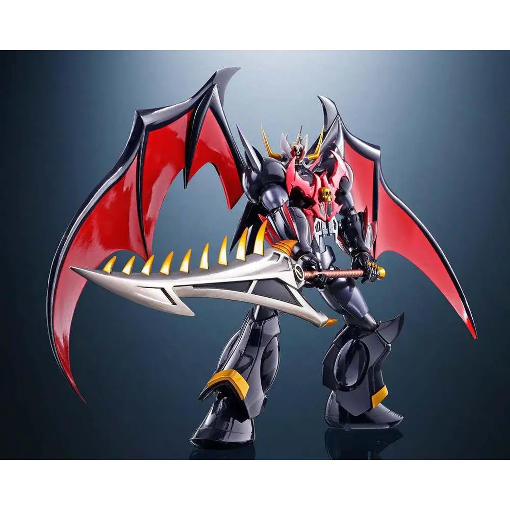 Mazinkaiser SKL Skull Wing Cross Ver. svart och röd robot med batvingar och svärd