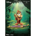 Mini Disney Bästa Vän Abu: figurin av Abu med brun päls, röd väst och gyllene lampa