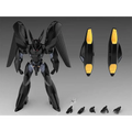 Svart och gul pansrad robotfigur med MP Pat Type-J9 Griffon med Aqua Moderoid