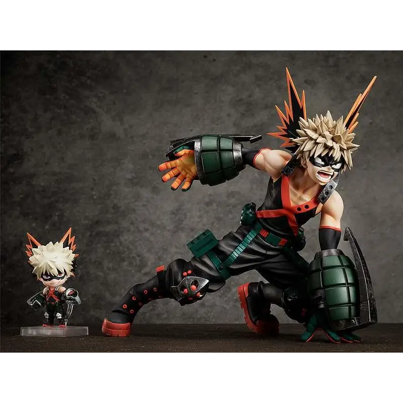 My Hero Academia Katsuki Bakugo 1/4 figur med svart-röda detaljer