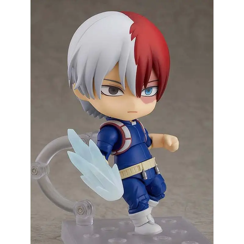 Nendoroid Shoto Todoroki från My Hero Academia, i blå hjältekläder