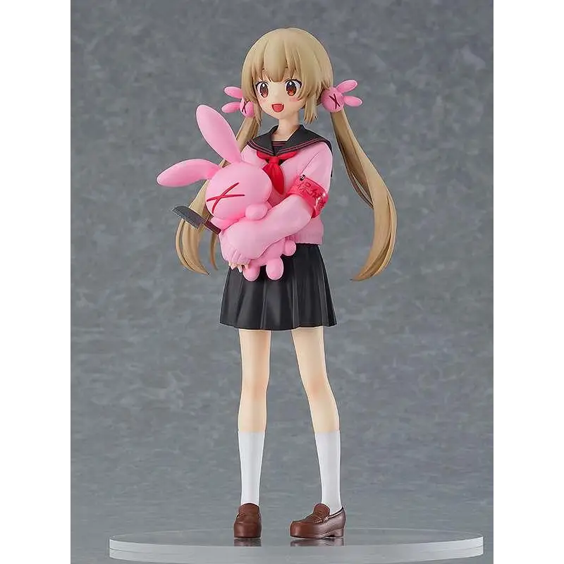 Natori Sana skoluniform-figur med rosa kanin, POP UP PARADE