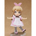 Chibi Nendoroid Doll Alice i En Ny Färg med blont hår och kaninhuvudband
