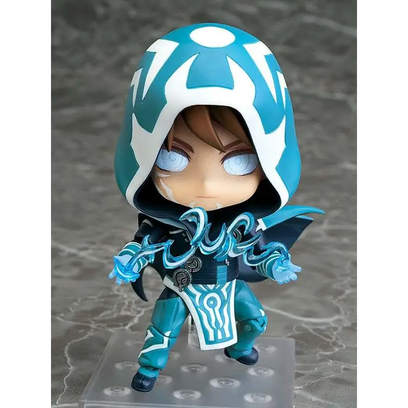 Nendoroid Jace Beleren från Magic: The Gathering, blåvit figur med huva