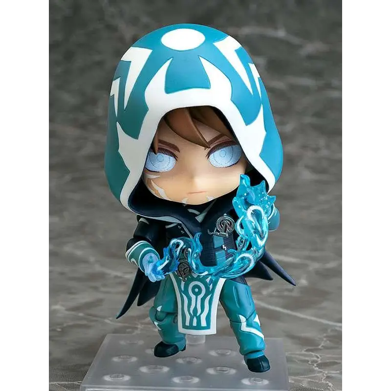 Nendoroid Jace Beleren figurin i chibi-stil med blå energi