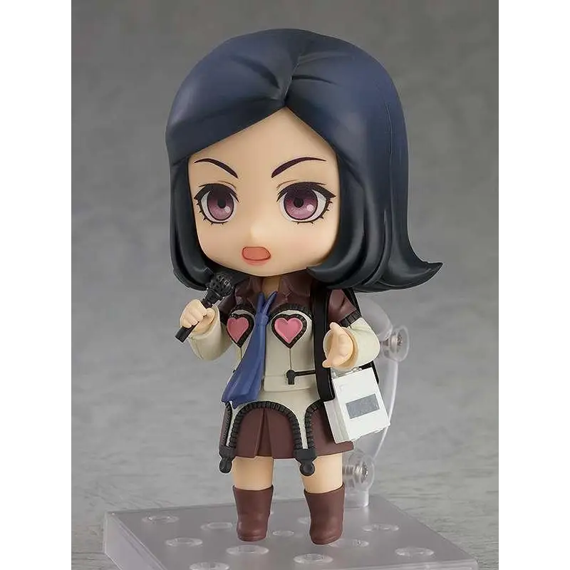 Nendoroid Maya Amano från Persona 2 med mörkblått hår och lila ögon