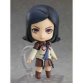 Nendoroid Maya Amano från Persona 2 med blå hår och beige outfit