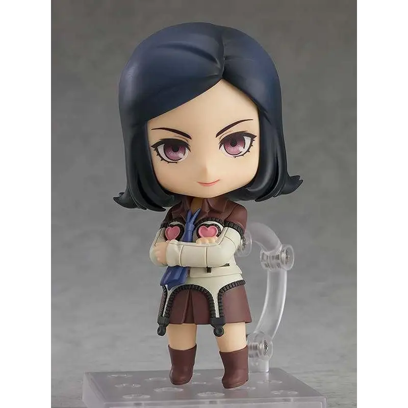 Nendoroid Maya Amano från Persona 2 med blå hår och lila ögon