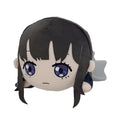 Nesoberi Lycoris Recoil Takina Inoue plush med mörkbrunt hår och blå ögon