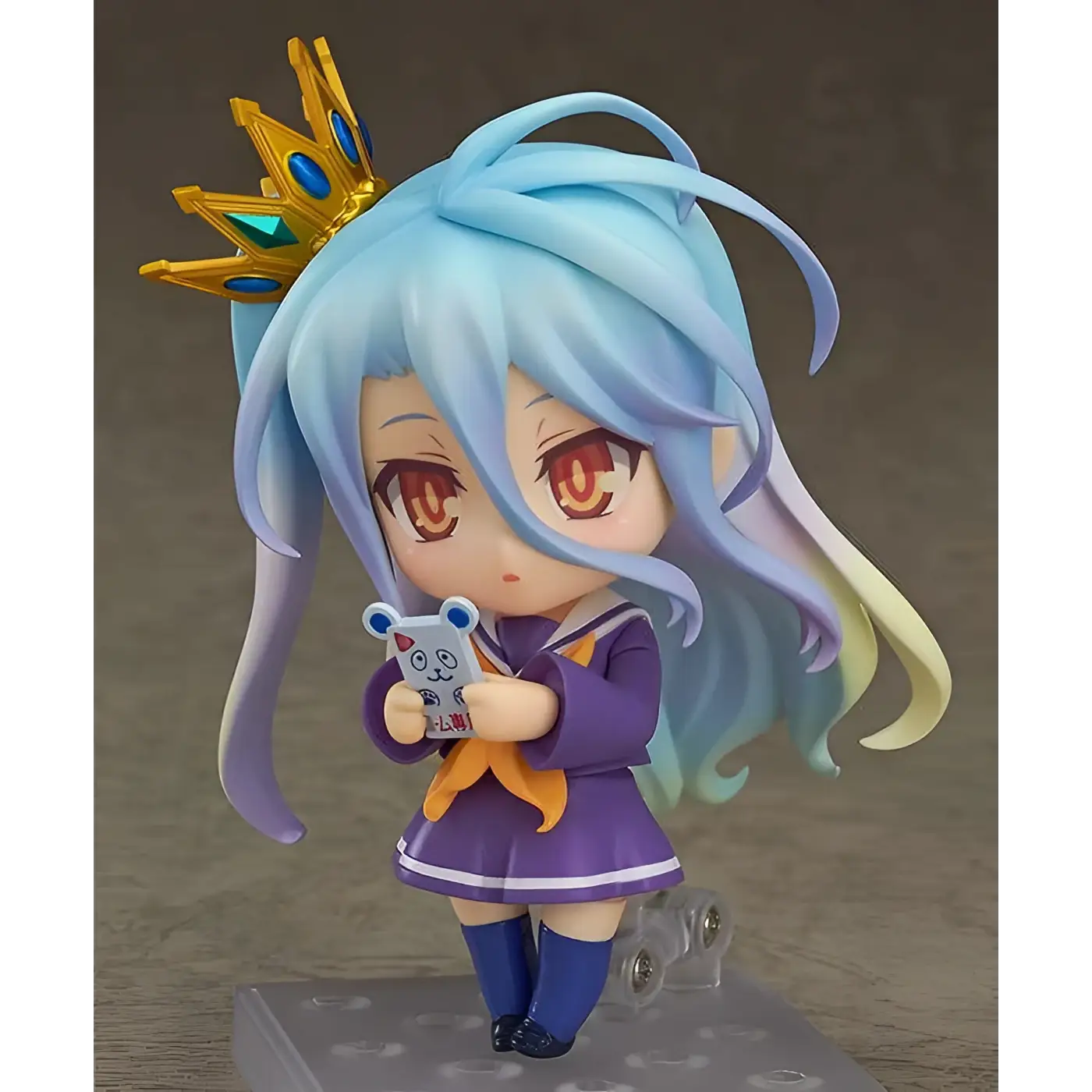 Chibi Nendoroid-figur av Shiro från No Game No Life, 3:e versionen