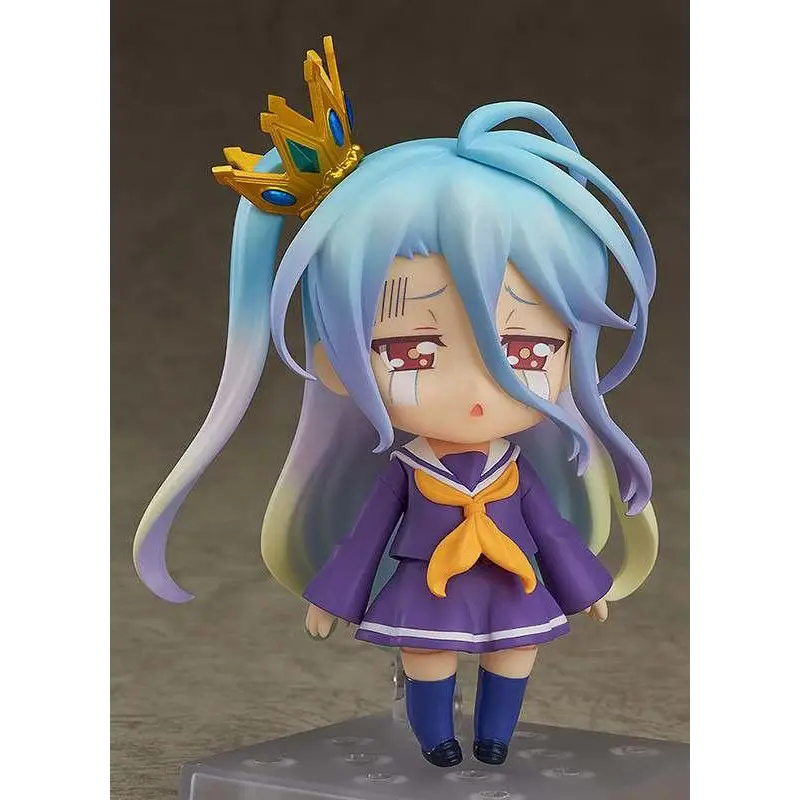 Chibi Nendoroid-figur av Shiro från No Game No Life, 3:e versionen