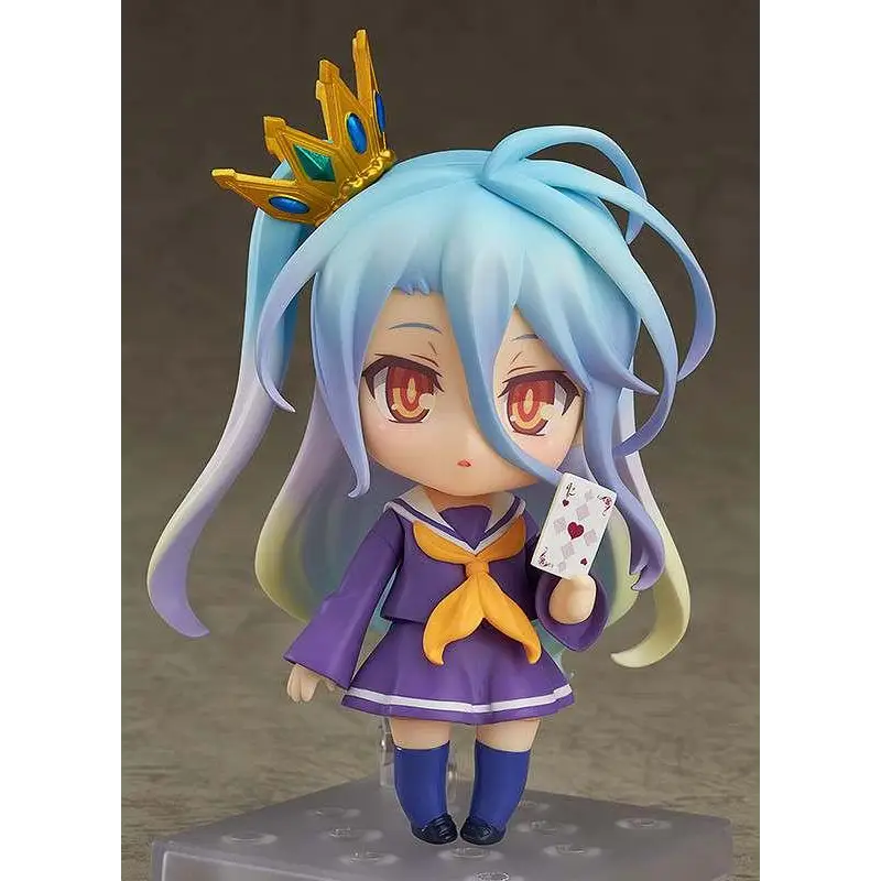 Chibi Nendoroid-figur av Shiro från No Game No Life, 3:e versionen