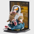Detaljerad, färgglad niffler-figurinsamling från Noble Collection med texturerad päls och uttrycksfulla ögon