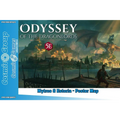 Odyssey of the Dragonlords 5E Mystras Estoria poster karta med drake och krigare