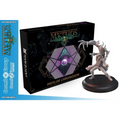 Mythos Path of Chronozon miniatyrkrigare i dynamisk pose med rustning och mantel