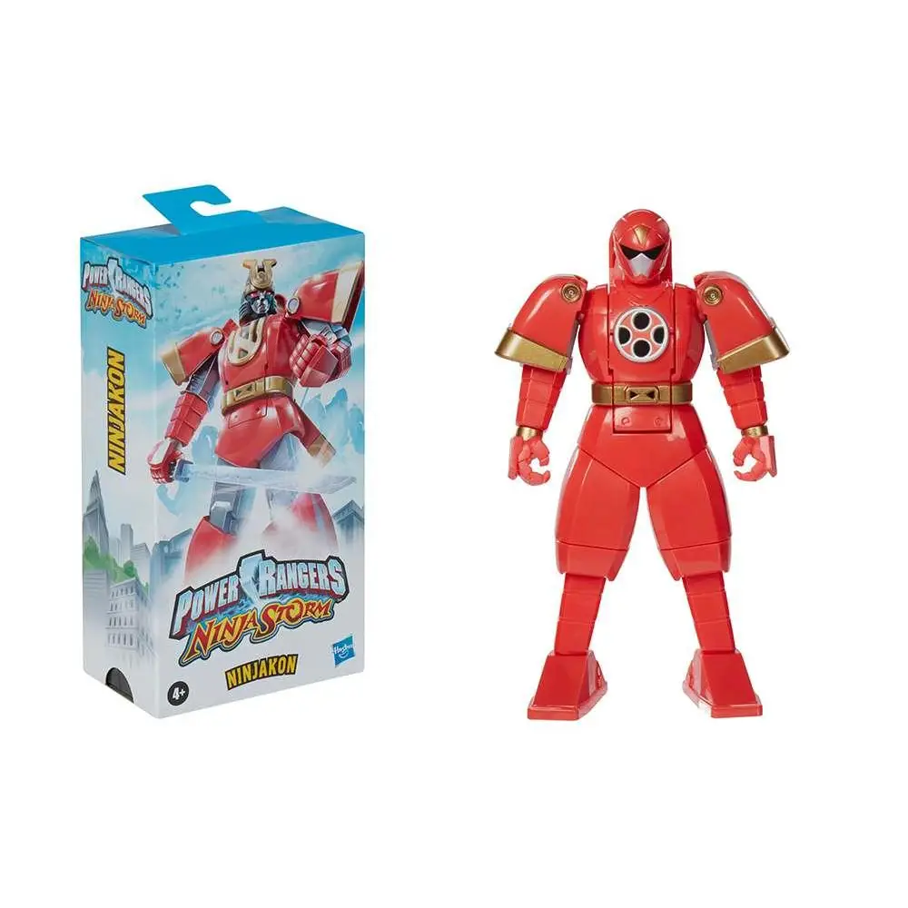 Röd och gul Power Rangers Ninja Storm Ninjakon i originalförpackning