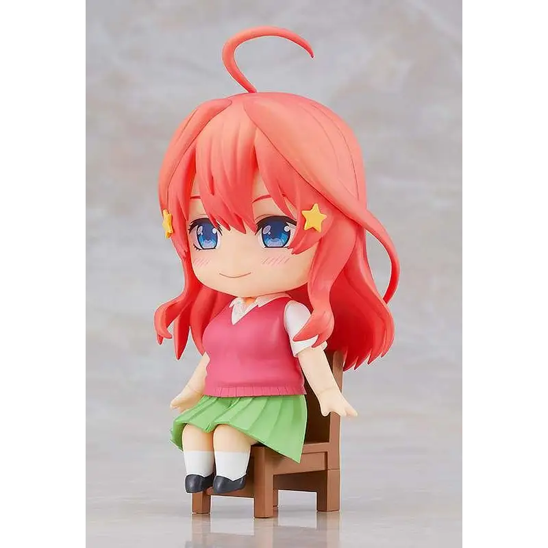 Chibi Nendoroid Swacchao! Quintess Quint Itsuki med rosa hår och blå ögon
