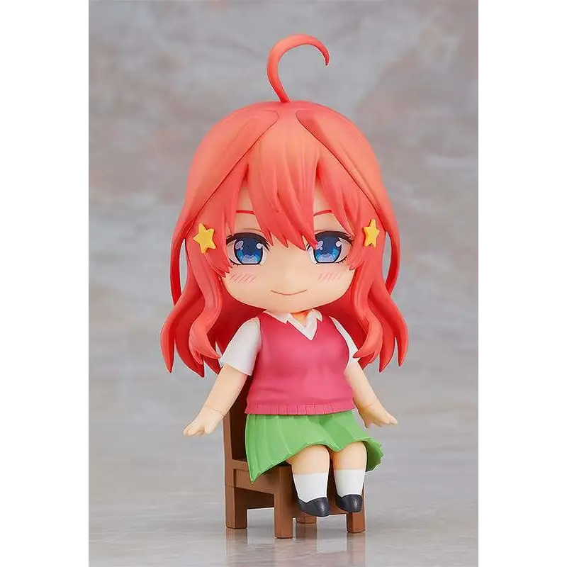 Chibi Nendoroid Quintess Quint Itsuki-figur med rött hår och blå ögon