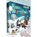 Race to the North Pole brädspelsbox med polbär och upptäcktsresande