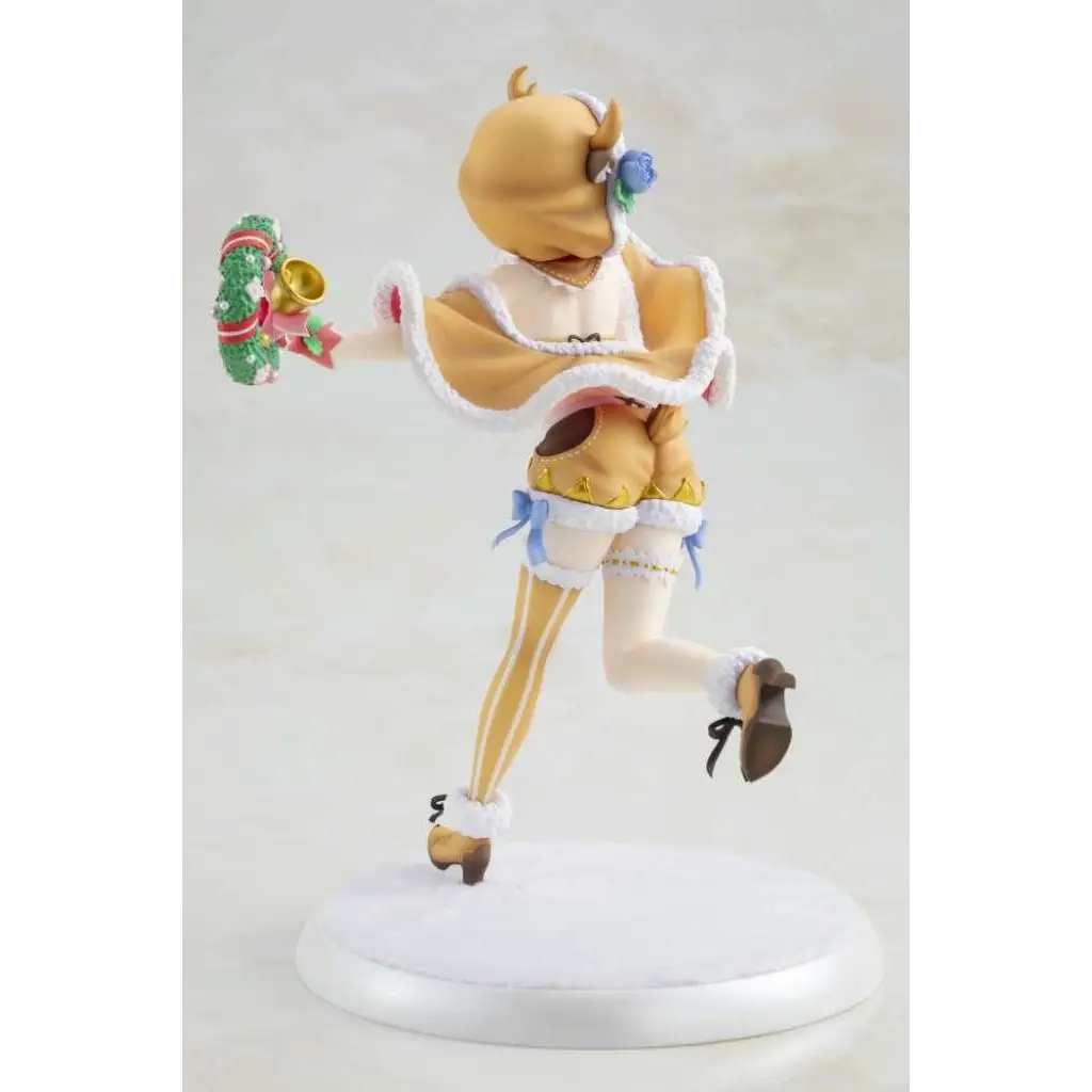 Re:Zero Ram julflicksmaidsfigur med blonda hår och grön krans