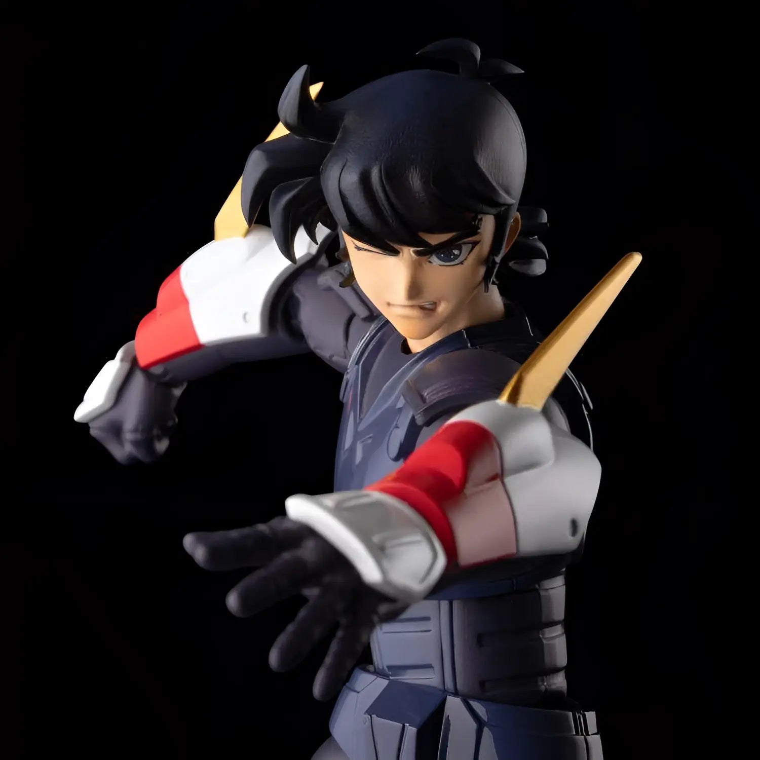 Samurai Troopers Kikoutei Rekka Inferno Armor action figure in dynamic pose