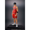Röd och vit Shohoku-baskettröja med nummer 11 på Slam Dunk Kaede Rukawa PVC-staty