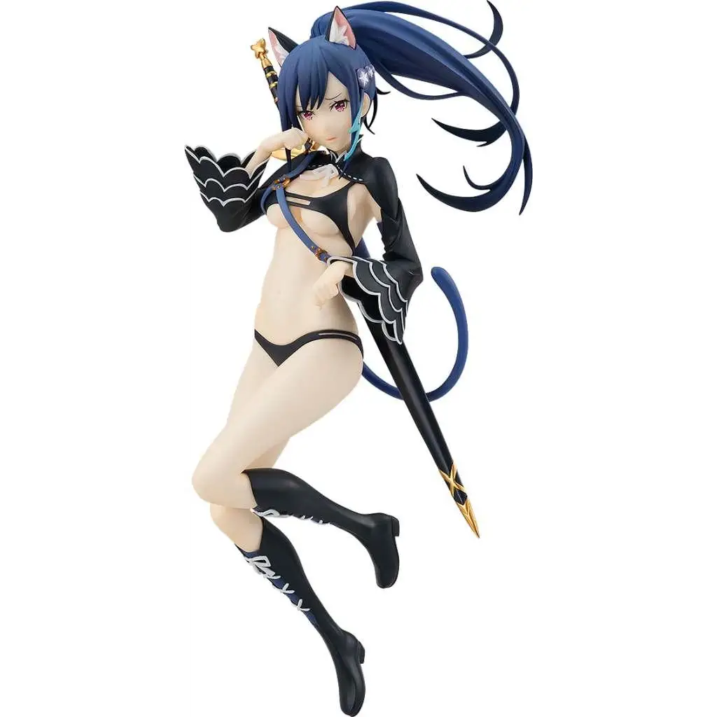 Svart och guld animefigur med katöron, Smile of the Arsnotoria: Cat King Pup